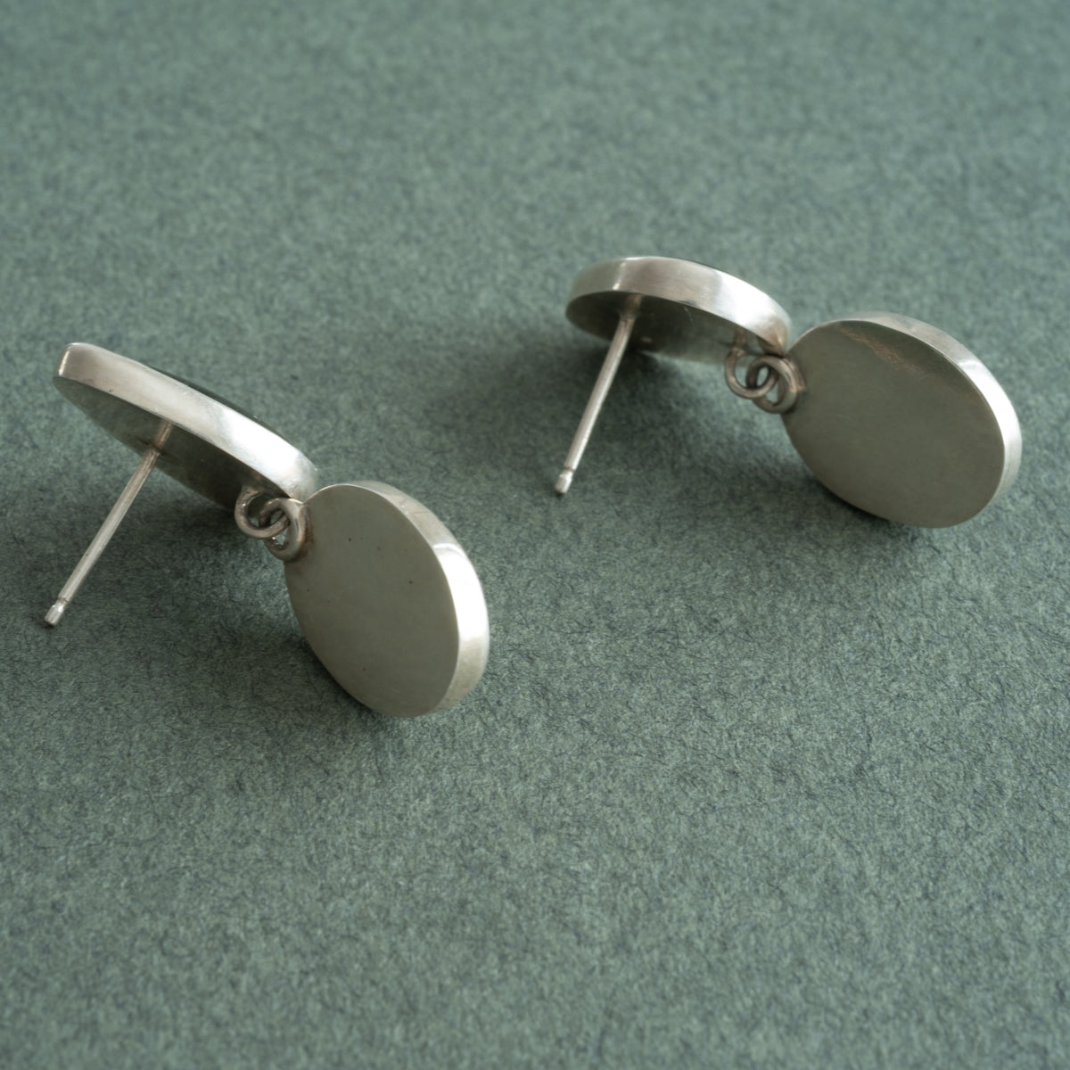 Masonry Green Opalite Earrings
