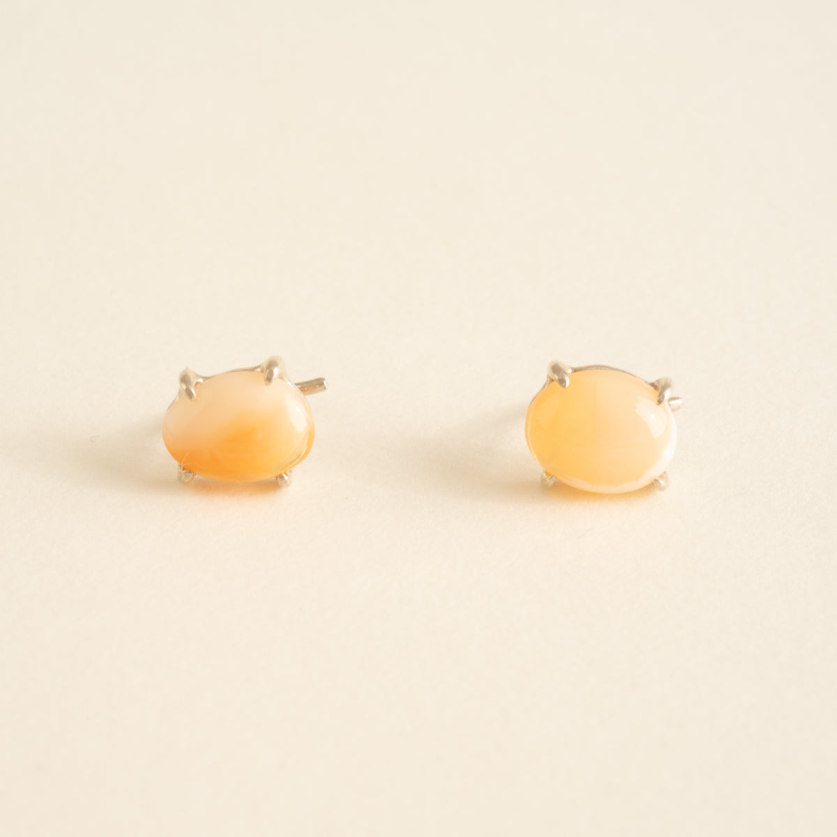 Grains Fire Opal Earrings S