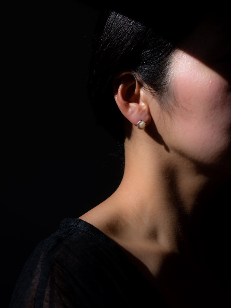 Grains Fire Opal Earrings M