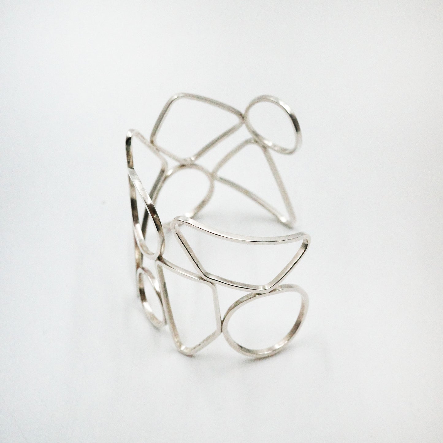 Masonry Silver Bracelet