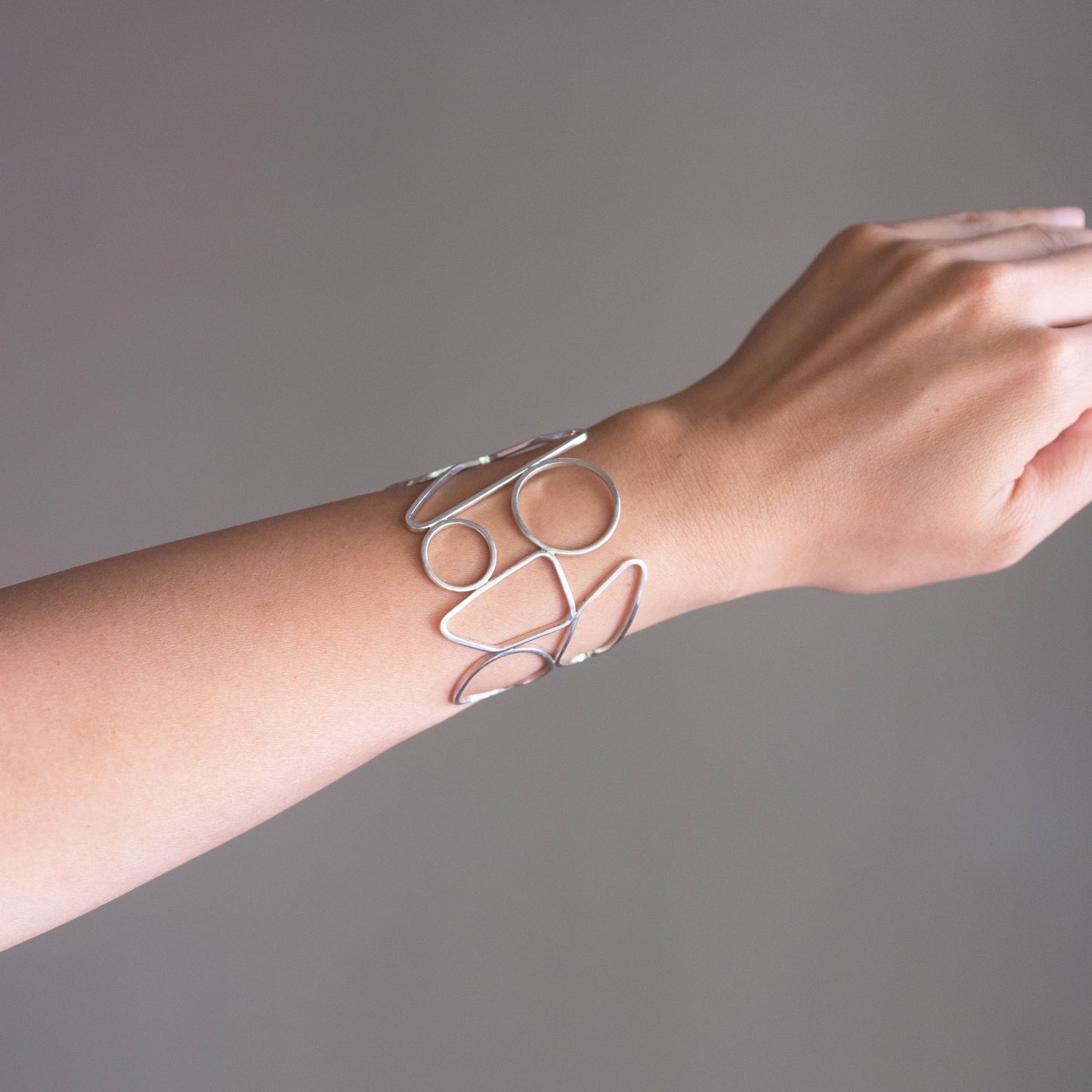 Masonry Silver Bracelet